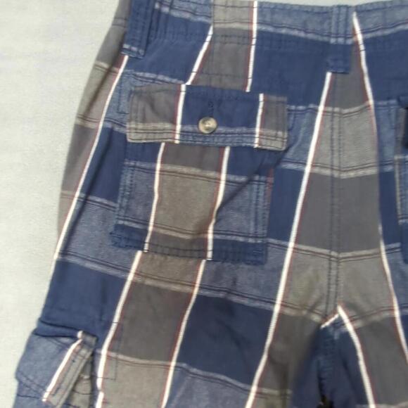 Mossimo Mens Multicolor Flat Front Cargo Chino Shorts Size 32 Casual Skater 90s - Picture 7 of 7